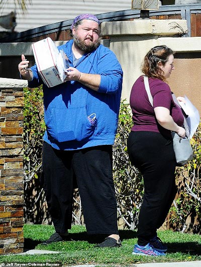 Jorge Garcia's weight in 2023