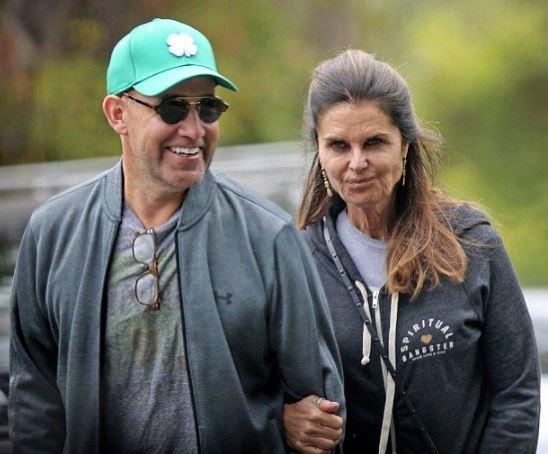 Maria Shriver with her beau Matthew Dowd