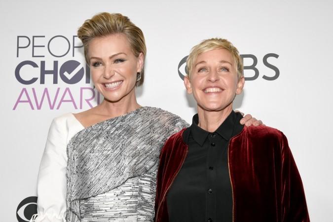 Ellen DeGeneres and Portia De Rossi